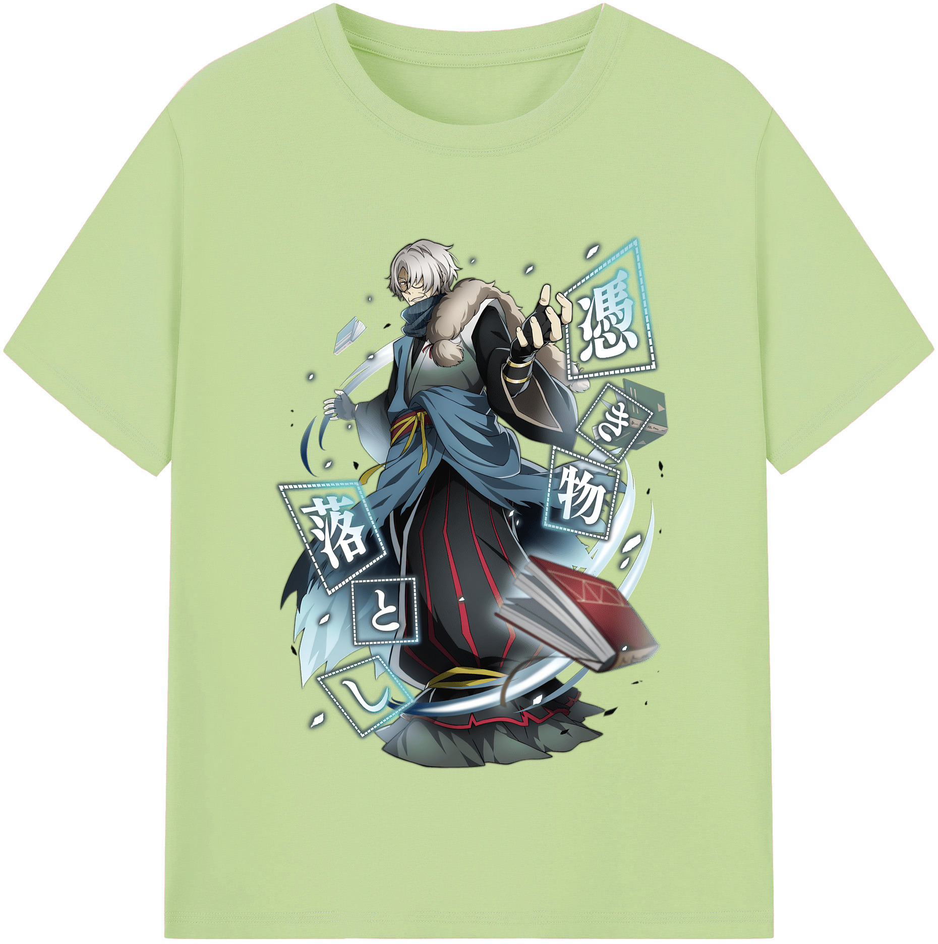 （画像用） 文豪ストレイドッグス Bungo Stray Dogs 綿100％半袖Tシャツ（フロントプリント）